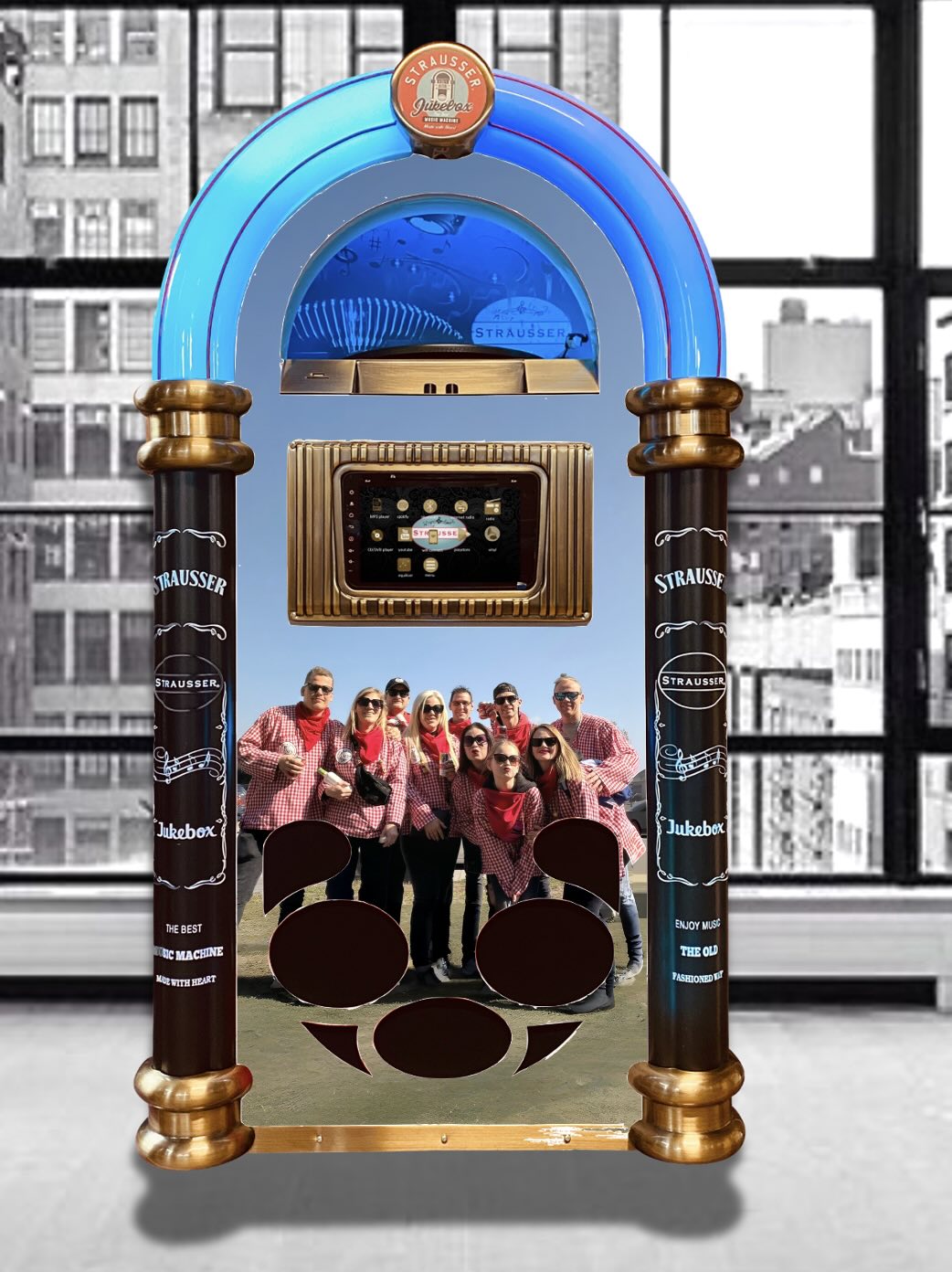 Strausser jukebox Martine