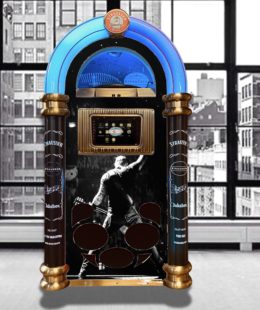 Strausser jukebox gitarist