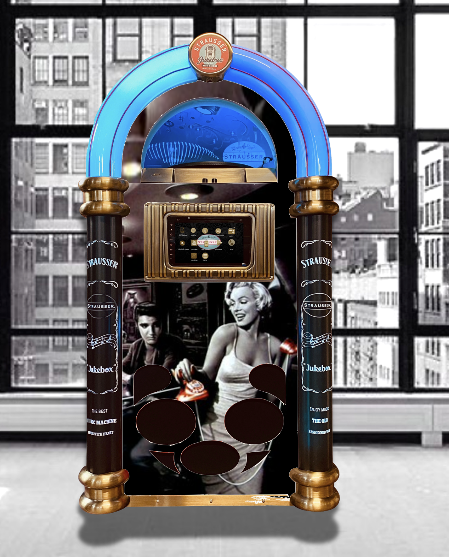 Strausser jukebox Marilyn & Elvis